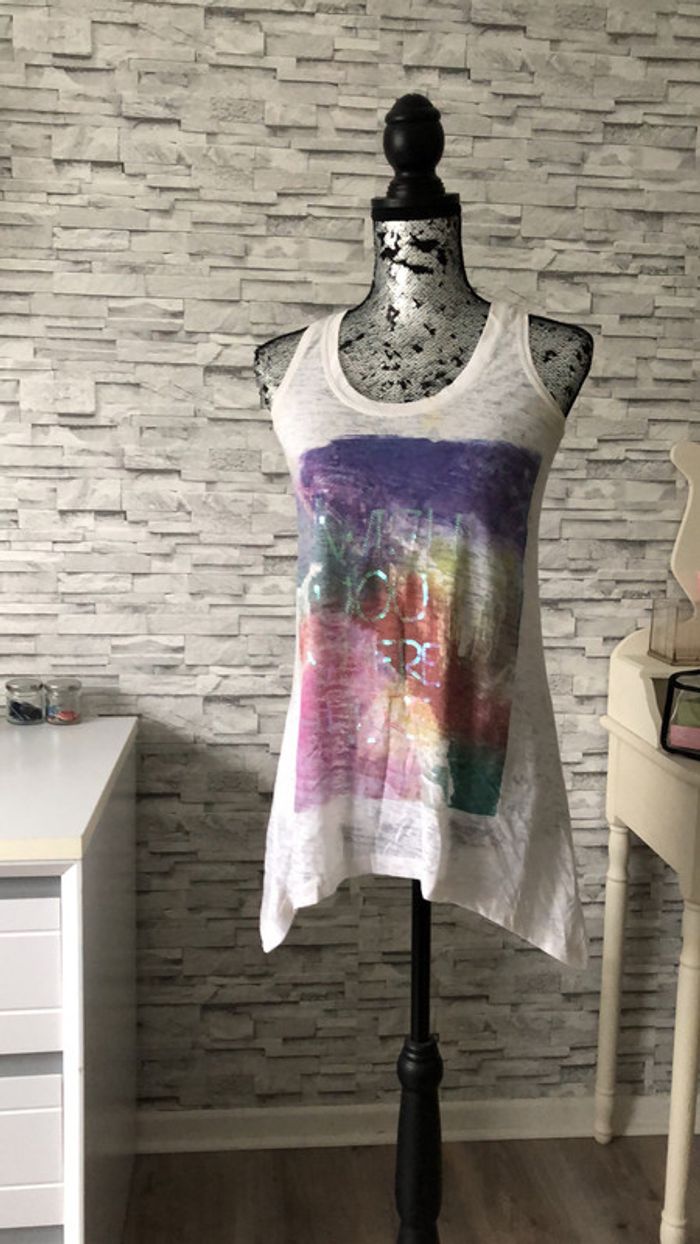 Teeshirt long cache-cache