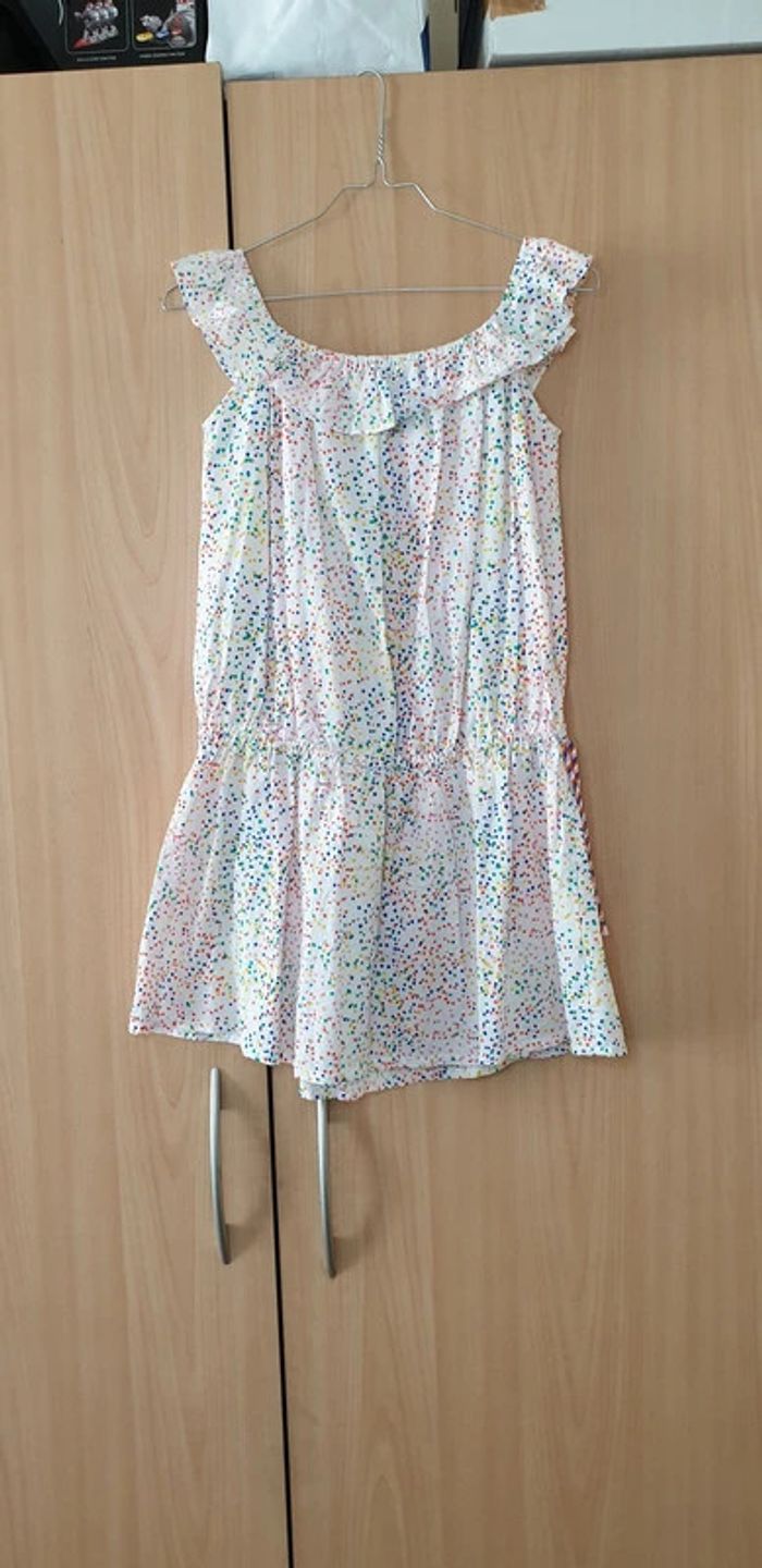 Neuve tres jolie robe multicolor 10/12 ans maison jean Bourget
