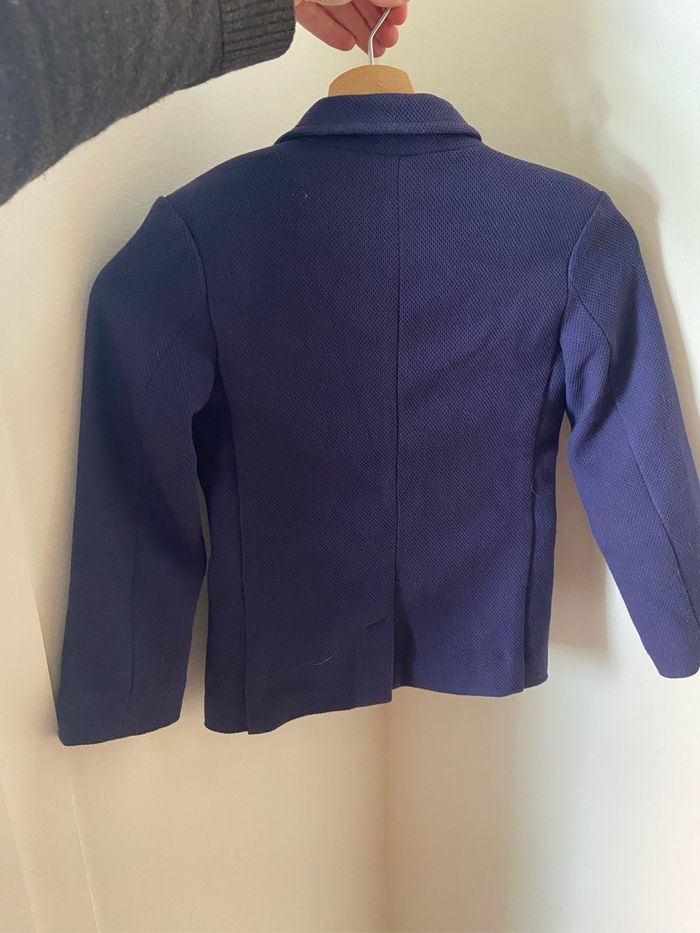 Veste costume garçon bleu marine 6 ans - photo numéro 3