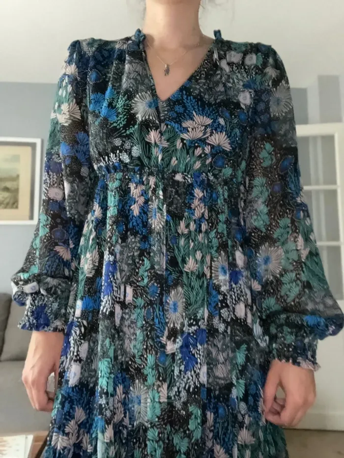 Robe bleu Cache Cache - photo numéro 9
