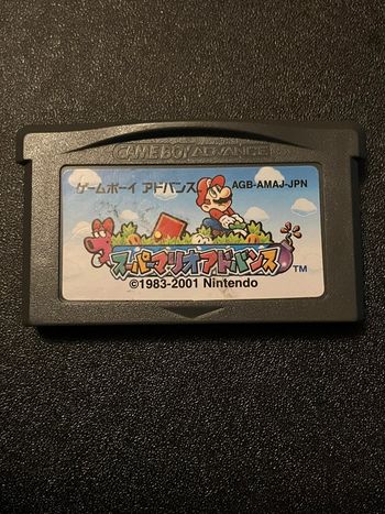 Jeu Super Mario Advance version japonaise - Game Boy Advance