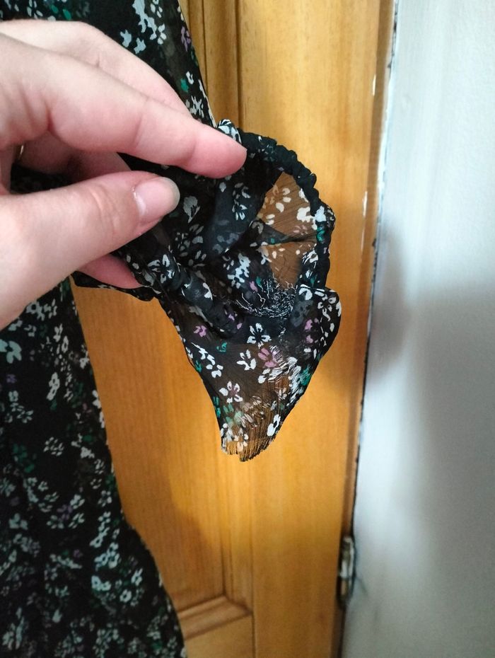 Robe mi-longue à fleurs - photo numéro 6