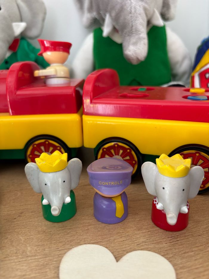 Lot vintage jeux jouets Babar - photo numéro 4