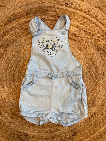 Combi short fille 18 mois Baby club