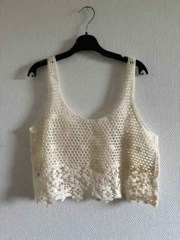Crop top en maille