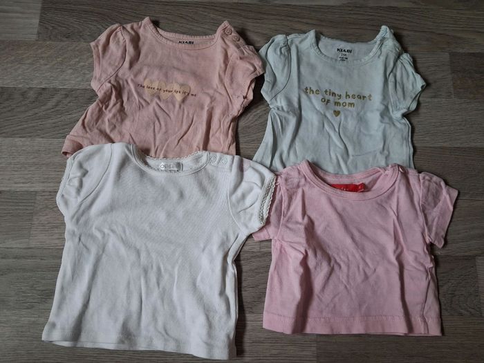 Lot t-shirt 1mois