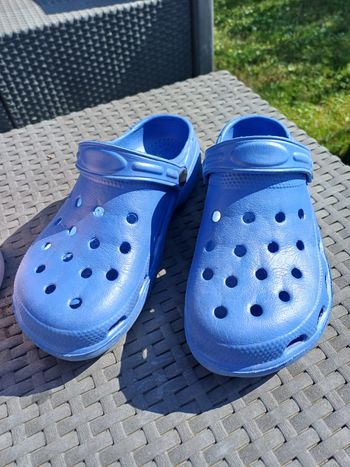 Sabots plastique - Sabots plage piscine  - bleu