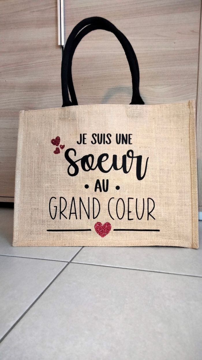 Sac en toile de jute