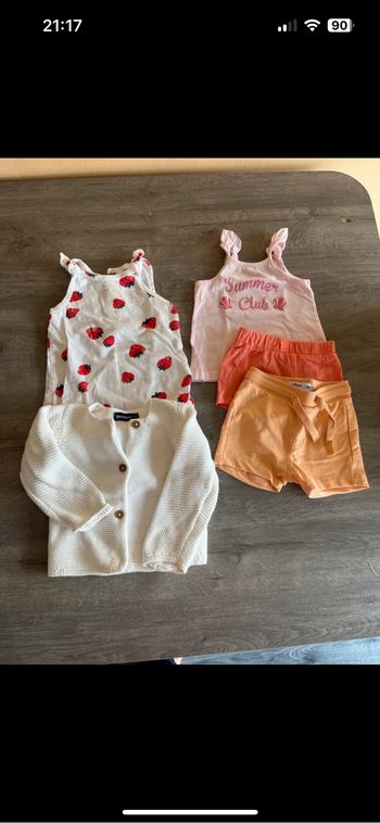Lot bébé fille 9 mois