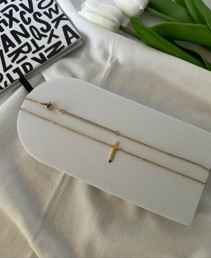 Collier inoxydable Dorée - photo numéro 3