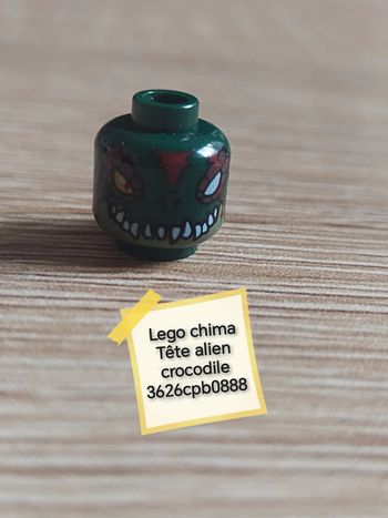 Lego chima tete alien crocodile 3626cpb0888