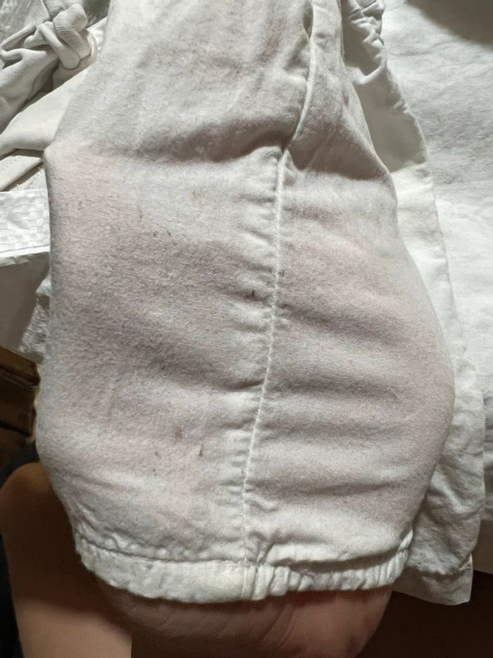 Chemise blanche col Claudine 18 mois Kiabi - photo numéro 4