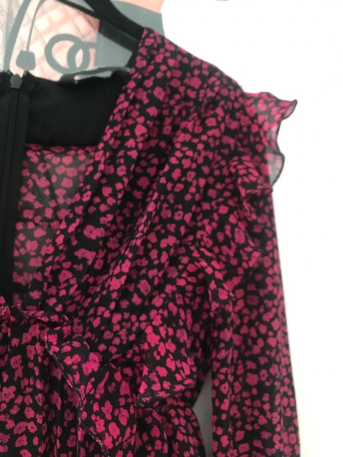 Robe fleurie The Kooples M rose - photo numéro 8
