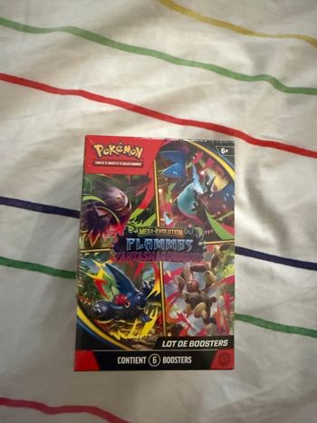🔥 Bundle Pokémon – Méga Évolution Flamme Fantasmagorique EV02 🔥