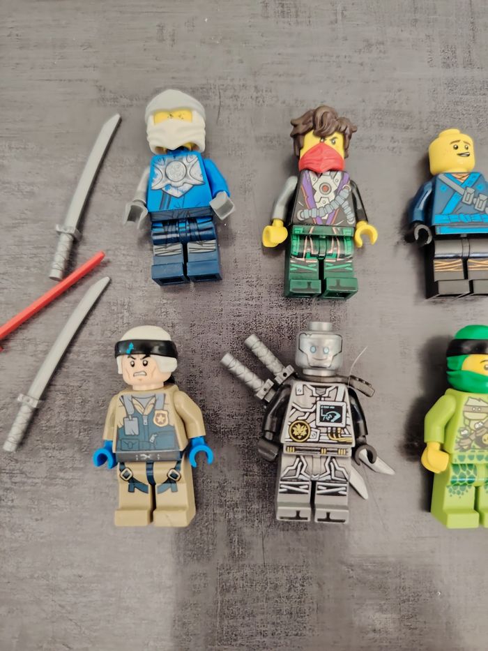 Lot minifigs lego Ninjago - photo numéro 3