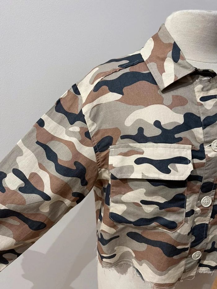 Superbe Veste army Zara 🌸 M 38 40 - photo numéro 2
