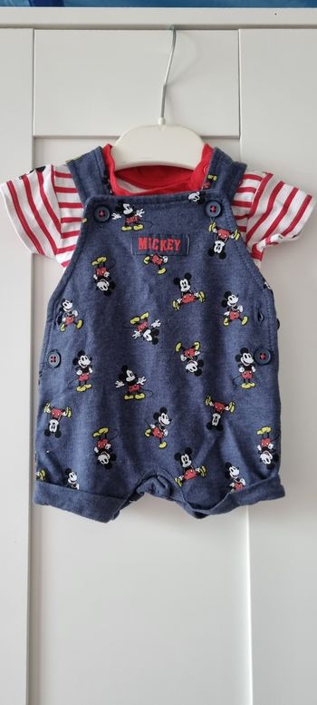 Ensemble salopette short