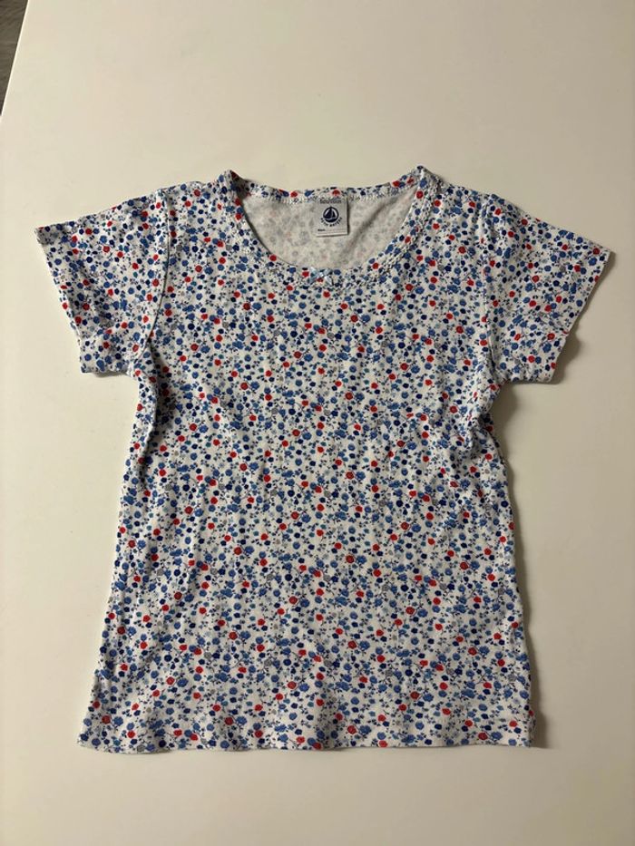 T-shirt fleuri MC