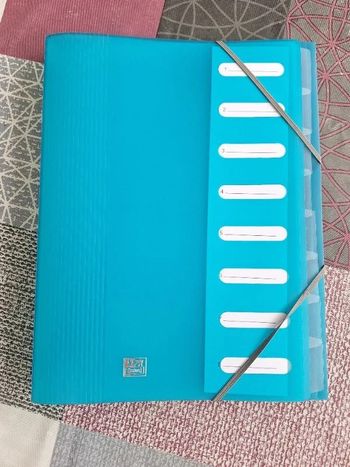 Trieur neuf bleu turquoise