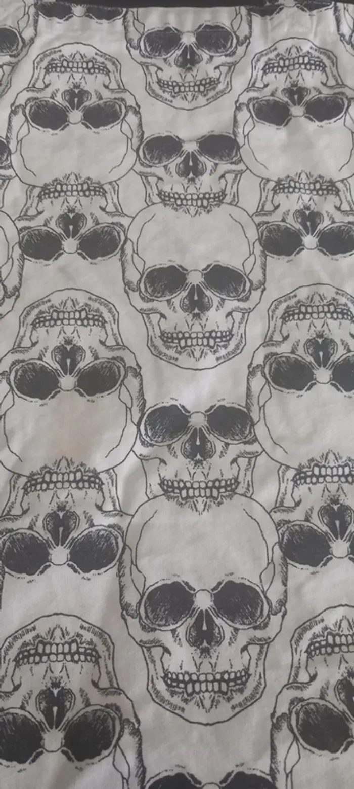 Tote bag têtes de mort - photo numéro 3