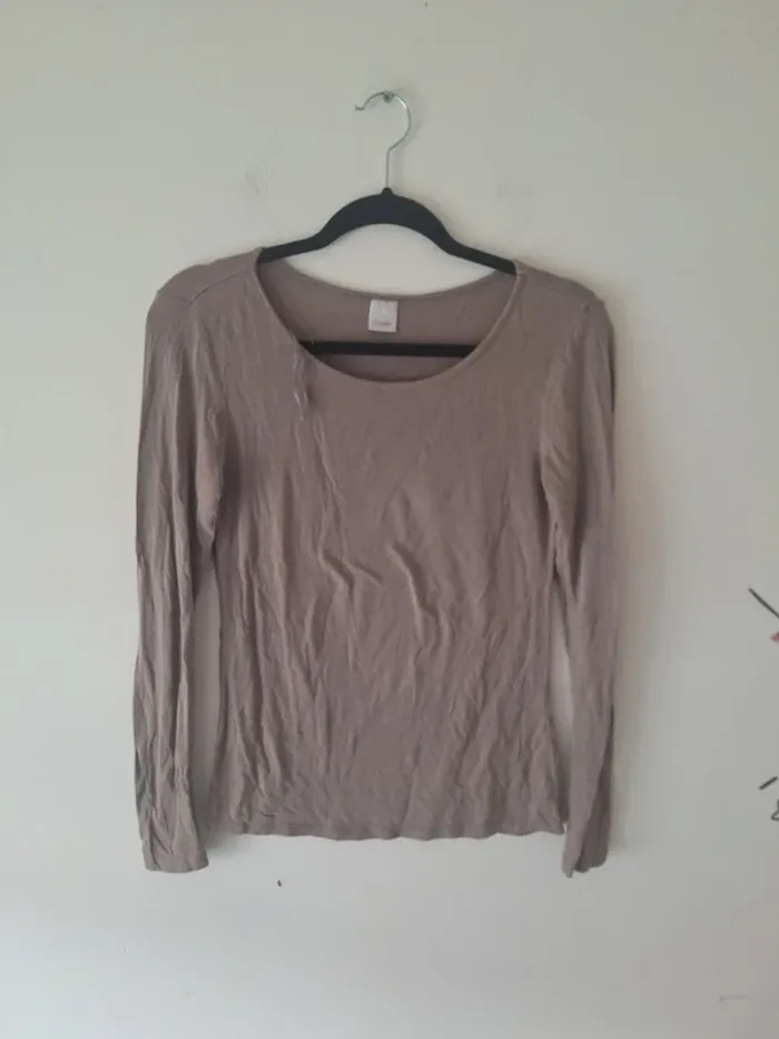 Tee shirt beige