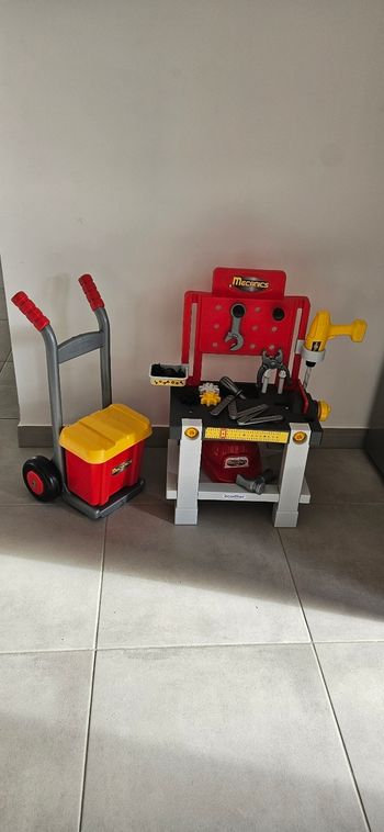 Établi mecanics ecoiffier