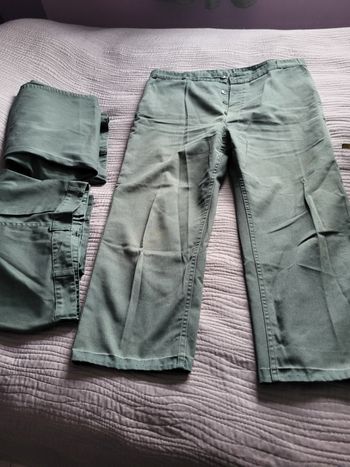 Lot 3 pantalons tergal taille 50