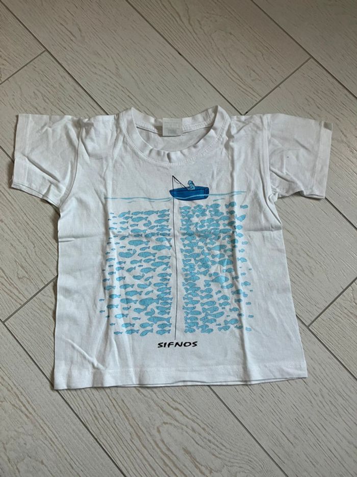 T-shirt grec 5-6 ans