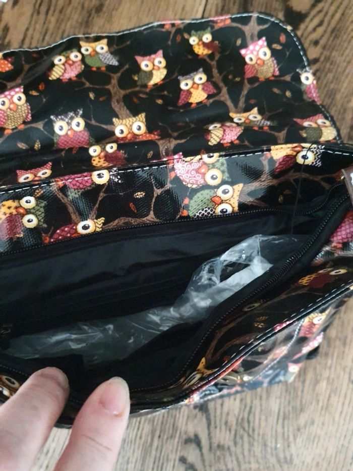 Jolie Sac à main noir/marron Mfhandbags neuf - photo numéro 15