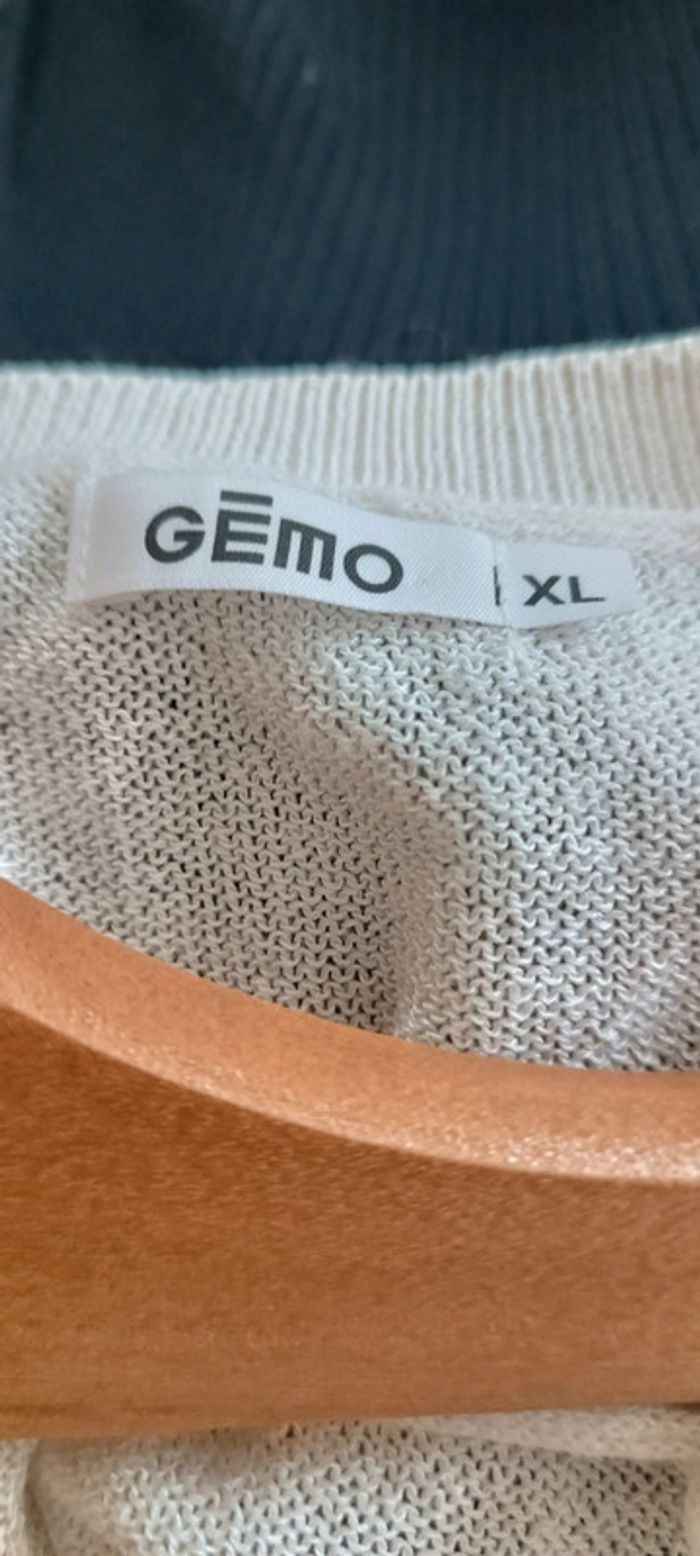 Pull fin en maille écru - photo numéro 6