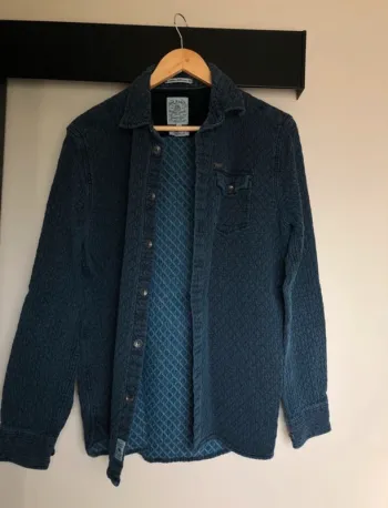Sur chemise fit regular aspect vieilli épaisse belle coupe Pepe Jeans London M