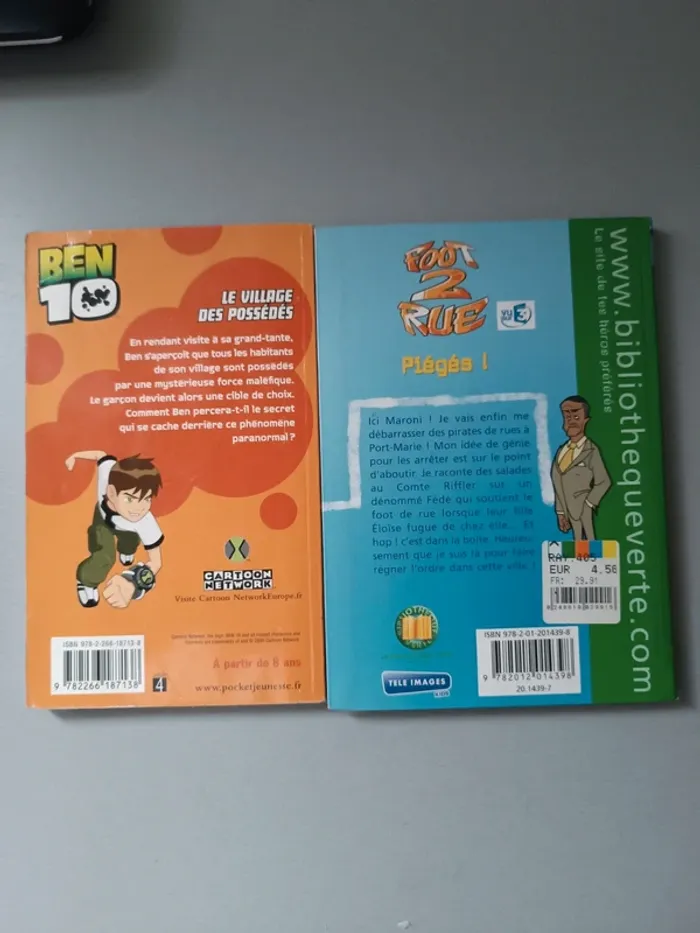 Lot de 2 livres de lecture enfant - photo numéro 2