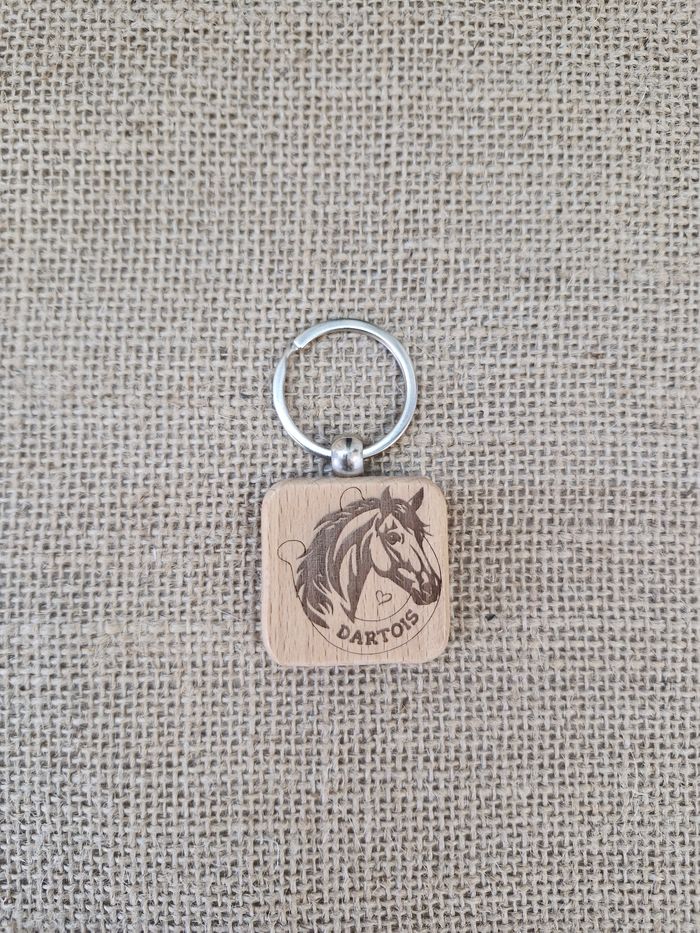 Porte clé en bois