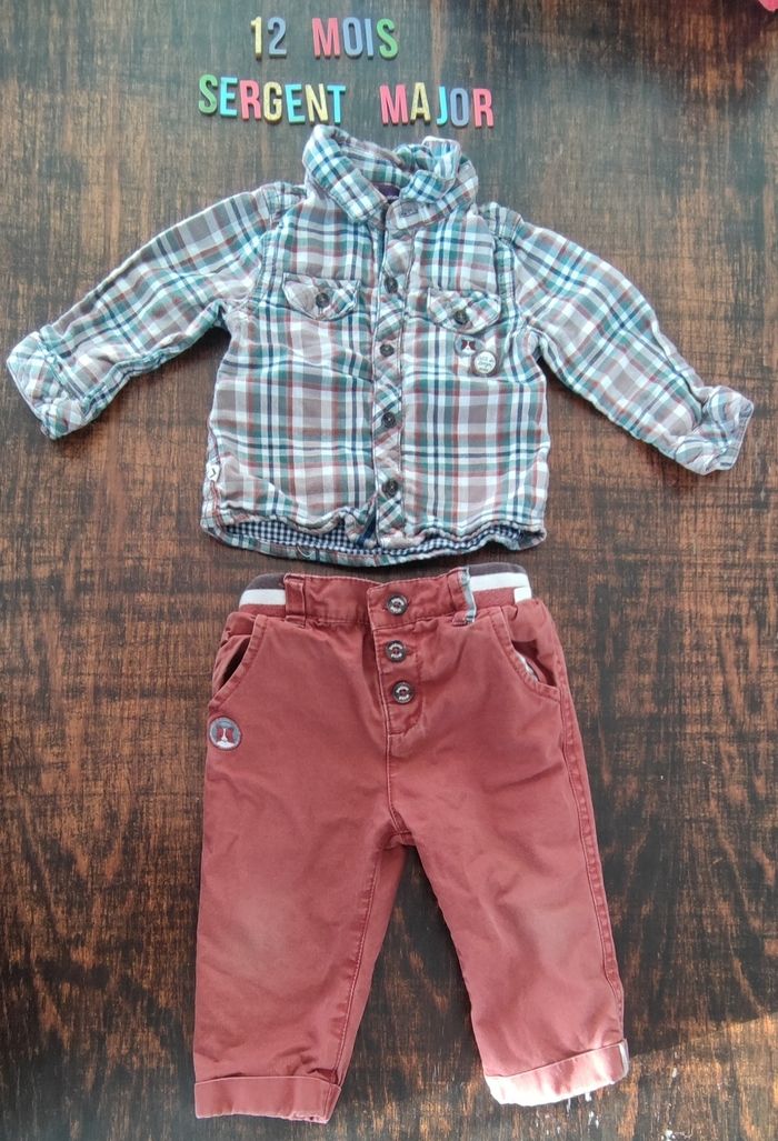 Ensemble 2 pièces 12mois