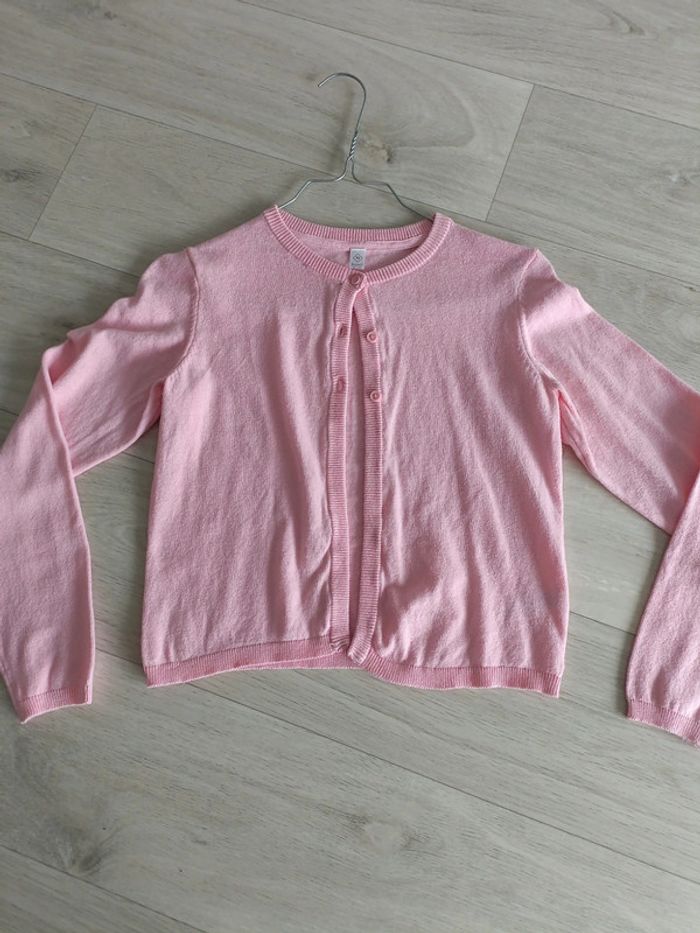 Gilet rose enfant fille - photo numéro 2