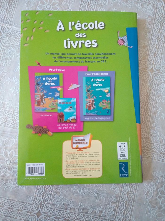 Manuel A l'école des livres CE1 - photo numéro 3