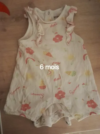 Combishort fille
