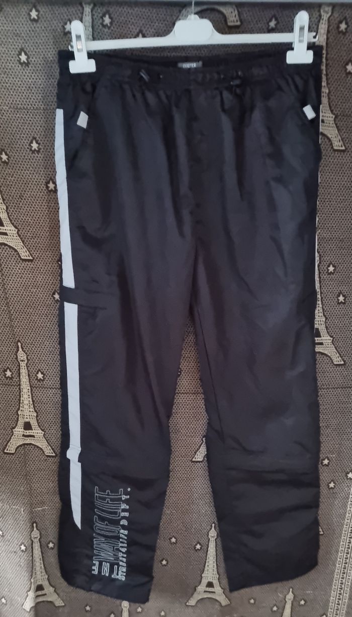 Pantalon noir transformable en pantacourt taille XL - photo numéro 2