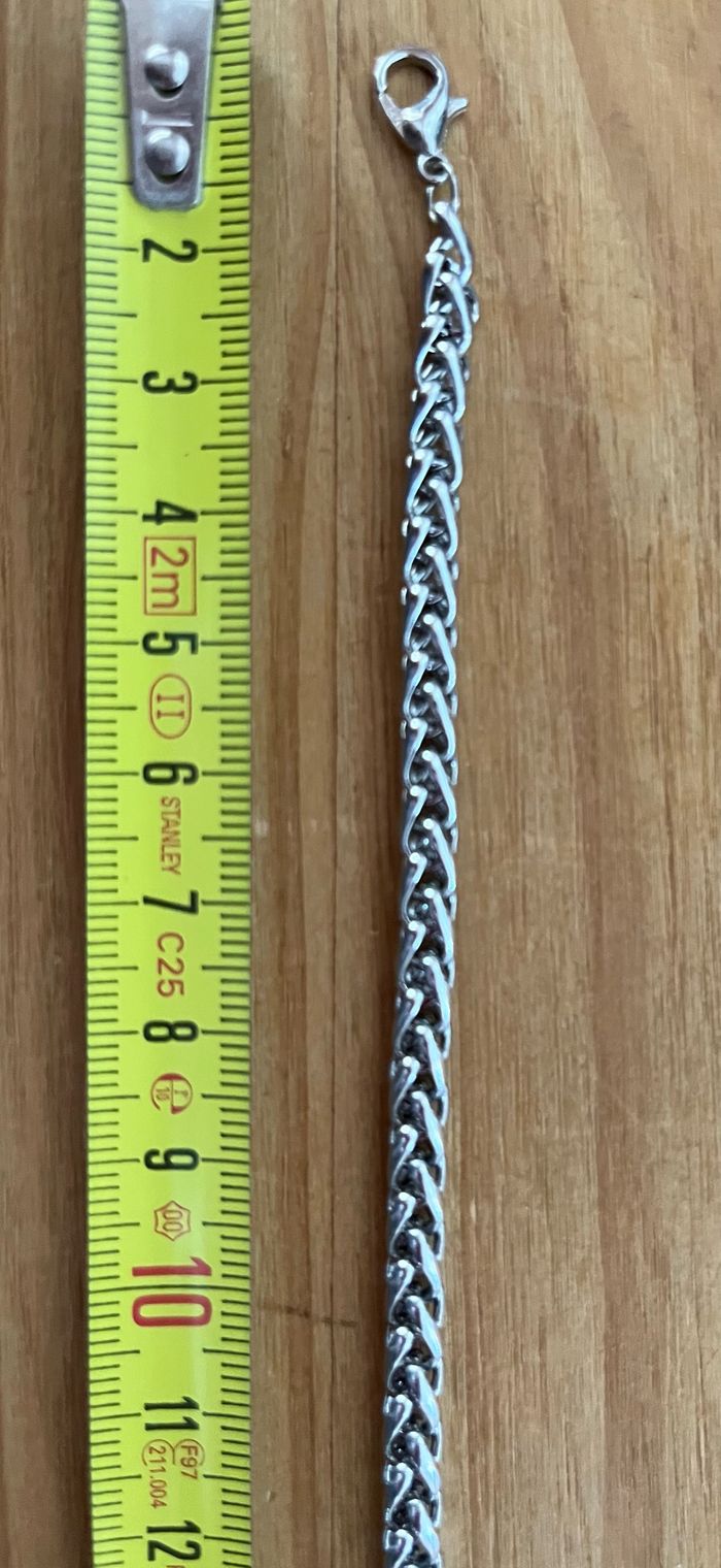 Collier acier inoxydable Long 49cm - Neuf - photo numéro 3