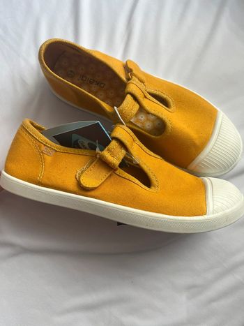 Ballerine jaune moutarde fille enfant fille taille 33 Okaïdi