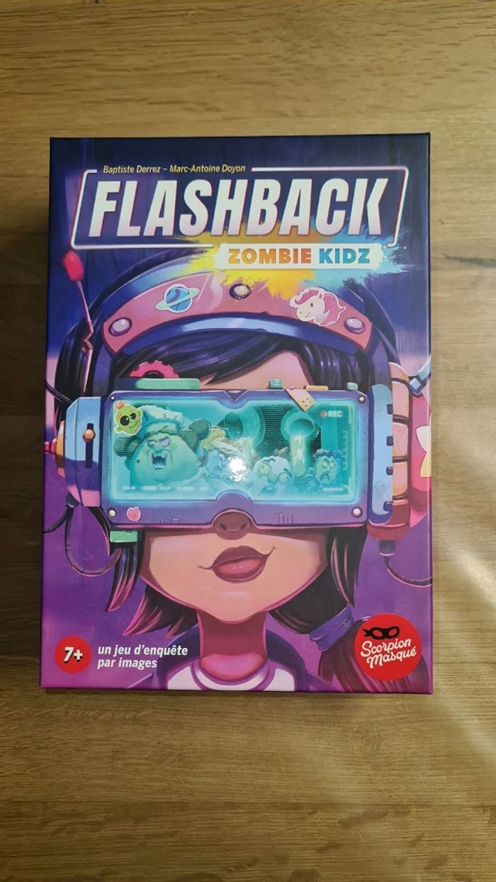 Proche du neuf Jeu de société Flashback Zombie Kidz des éditions Scorpion Masqué, - photo numéro 2