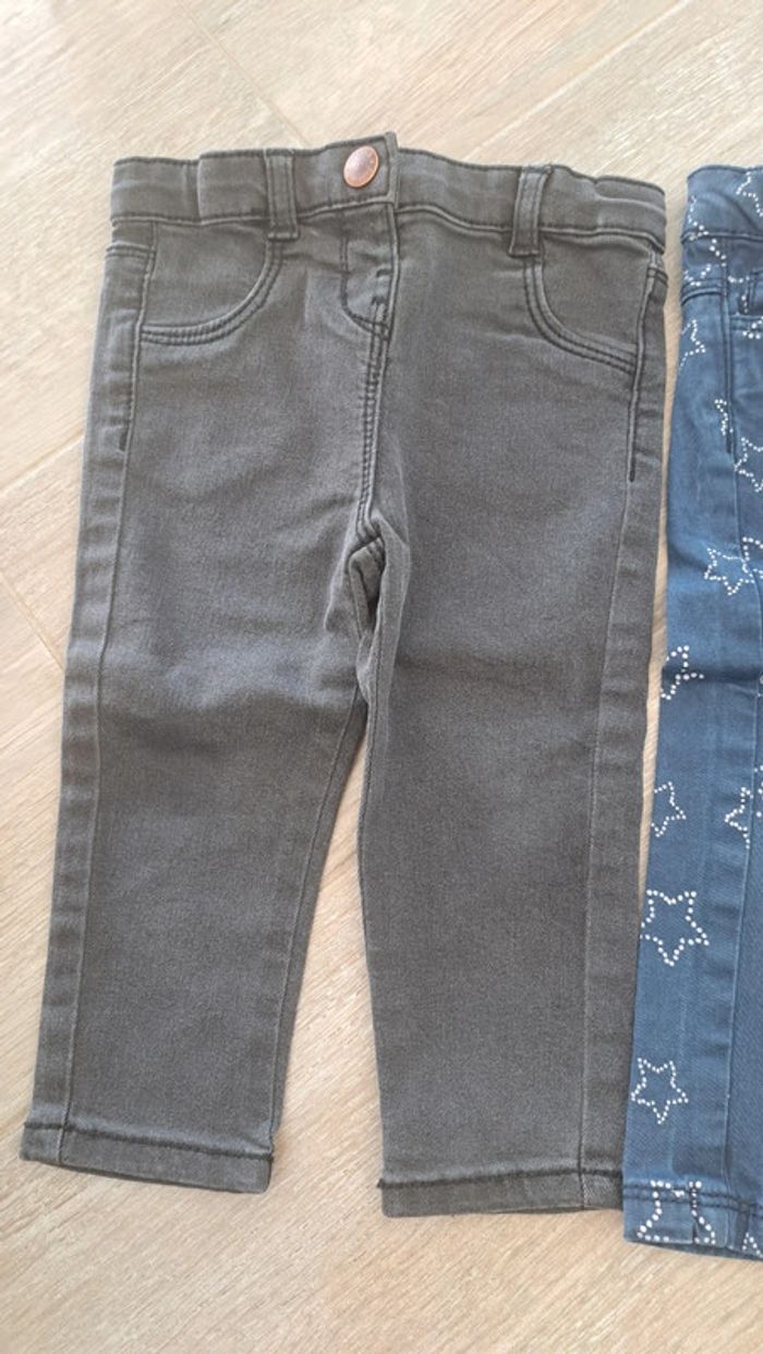 Lot 3 pantalons jeans - photo numéro 3