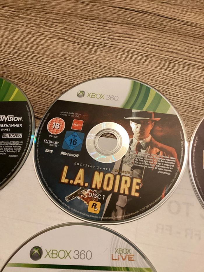 lot de 15 CD jeux ou cd installation Xbox 360 Microsoft à compléter marche parfaitement - photo numéro 4