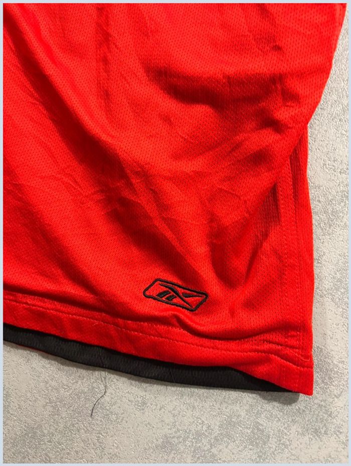 Short Reebok noir et rouge Réversible Taille XL - photo numéro 2