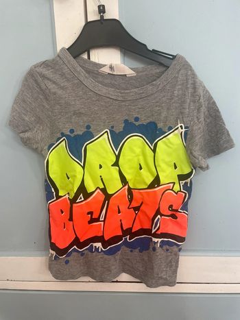 Tee shirt gris 2-4 ans , H&M