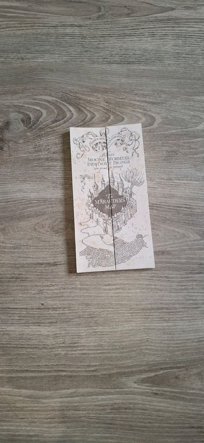 Carte du Maraudeur Harry Potter