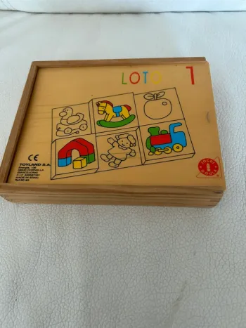 Loto pour enfant en bois