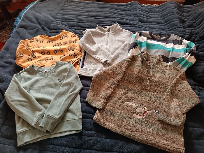 Lot 5 hauts garçon hiver