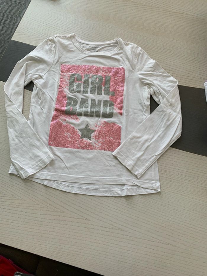 Tee-shirts ML Girl Band 10/11 ans Primark