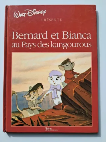 Livre Bernard et Bianca au Pays des Kangourous de Walt Disney